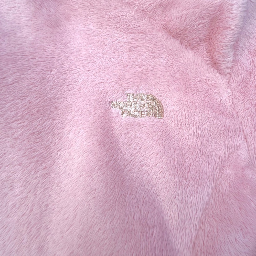 The North Face Womens Osito Full Zip High Pile Fleece Jacket Pink Large L - Picture 7 of 8